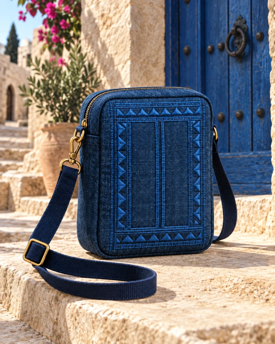 Blue Door Crossbody campaign view