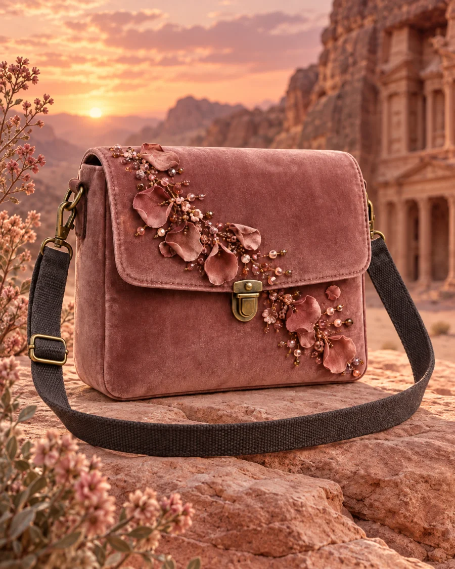 Desert Rose Crossbody campaign view