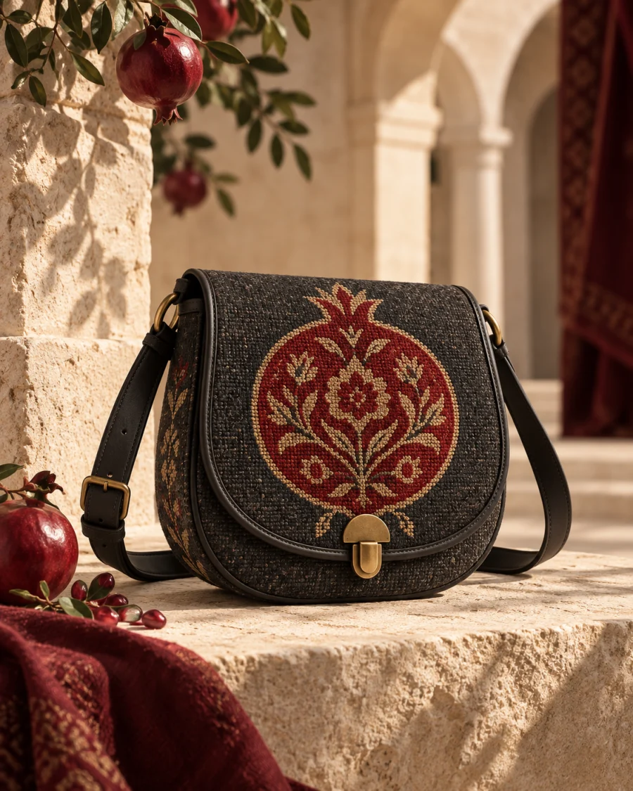 Rumman Saddle Bag campaign view